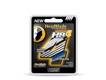 Headblade HB4 Rasierklingen für Kopfrasur